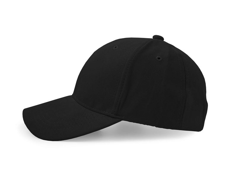 UltraKey Suede Baseball Cap, Unisex Faux Suede Leather Classic Adjustable Plain Hat Baseball Cap(Black) - Image 3